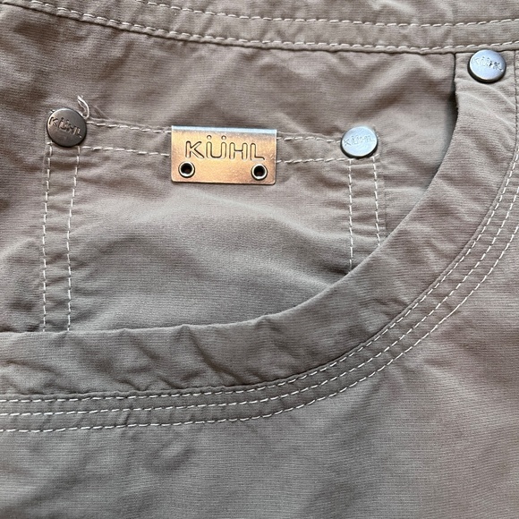 KUHL Men's Liberator Convertible Stealth Zip Off Cargo Hiking Pants 38x32 Shorts - Picture 9 of 13